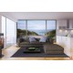Wallpapers mural seascape with dunes and path window