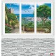 Wall murals mitation window wall sea and seagulls Wall murals mitation window wall sea and seagulls