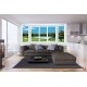 Photo murals Imitation window wall view 3d lake Photo murals Imitation window wall view 3d lake