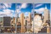 Wallpapers mural french window overlooking Financial Center New York