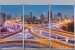 Wallpapers mural window view attractive view glowing Shanghai