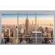 Wallpapers mural window view of Brooklyn Bridge, New York Manhattan