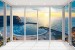 Photo mural sea scenery Bay Bolata French window bright