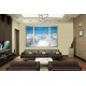 Wallpapers mural view of the sky through a window imitation