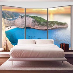 Wallpapers mural Mediterranean view window