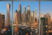 Wallpapers mural view of Dubai skyscrapers window 2