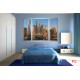 Wallpapers mural view of Dubai skyscrapers window 2 Wallpapers mural view of Dubai skyscrapers window 2