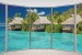 Wallpapers mural tropical summer houses in ellipse view