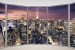 Wallpapers mural panoramic view New York at night with a window