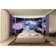 Wallpapers mural ellipse window with cosmos view Wallpapers mural ellipse window with cosmos view