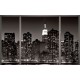 Wallpapers mural New York skyscrapers window view grey Wallpapers mural New York skyscrapers window view grey