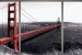 Wallpapers mural San Francisco bridge window view grey