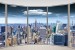 Wallpapers mural colourful window of Manhattan tower