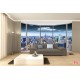 Wallpapers mural colourful window of Manhattan tower