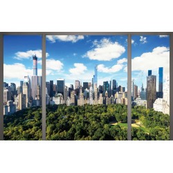 Wallpapers mural window view of New York Central Park