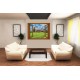 Wallpapers mural view mountain hut window - 3 colours Wallpapers mural view mountain hut window - 3 colours