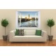 Wallpapers mural window view of London - 3 colours