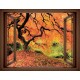 Wallpapers mural window view with beautiful tree - 3 colours
