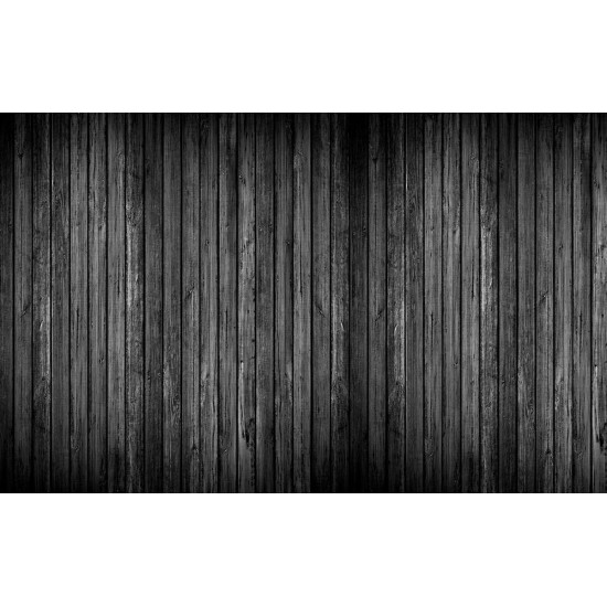 Photo mural black tree with stacked beams Photo mural black tree with stacked beams