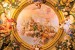Wallpaper Mural with angels classics ceiling 