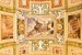 Photo wallpaper painted ceiling old fresco with relief statues