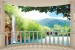 Wall murals ellipse terrace waterfall