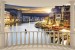 Wall murals night view of Venice from terrace ellipse