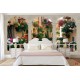Wallpapers mural terrace overlooking ornaments retro street