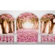 Wallpapers mural terrace view with pink trees