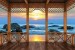 Wallpaper sea sunset with columns in 2 models