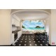 Wallpapers mural 3d view terrace and islands flora Wallpapers mural 3d view terrace and islands flora