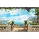Wallpapers 3d beautiful sea terrace with colorful flowers