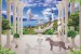 Wallpapers mural 3d seascape kolonoda with leopard