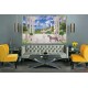 Wallpapers mural 3d seascape kolonoda with leopard