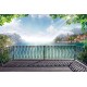Wallpapers beautiful view over the metal parapet with coastal town Wallpapers beautiful view over the metal parapet with coastal town