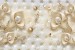 Wall murals 3D diamond potassium flowers on skin 2 colors
