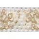 Wall murals 3D diamond potassium flowers on skin 2 colors Wall murals 3D diamond potassium flowers on skin 2 colors