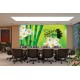 Wallpapers mural a spa composition with bamboo and daisies Wallpapers mural a spa composition with bamboo and daisies