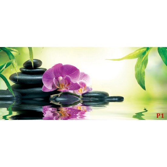 Wallpapers spa composition with orchid and stones Wallpapers spa composition with orchid and stones