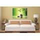 Photo mural bamboo and grey spa stones Photo mural bamboo and grey spa stones