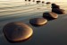 Wallpapers mural stone path in the water 2 color