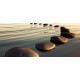 Wallpapers mural stone path in the water 2 color