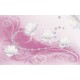 Wallpapers mural diamonds and roses ornaments in 2 variants Wallpapers mural diamonds and roses ornaments in 2 variants