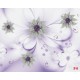 Wall murals diamond flower gently purple background Wall murals diamond flower gently purple background