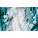 Wall murals 3d abstract diamonds in 2 colors Wall murals 3d abstract diamonds in 2 colors