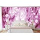 Wall murals 3d abstract diamonds in pink Wall murals 3d abstract diamonds in pink