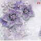 Wall murals diamond jewelery in purple with butterflies and pearls Wall murals diamond jewelery in purple with butterflies and pearls