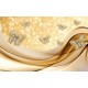 Wall murals abstract with diamond butterflies in purple and golden Wall murals abstract with diamond butterflies in purple and golden