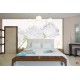 Wall murals crystal roses with water drops