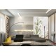 Wall murals cream orchids on wrinkled structure